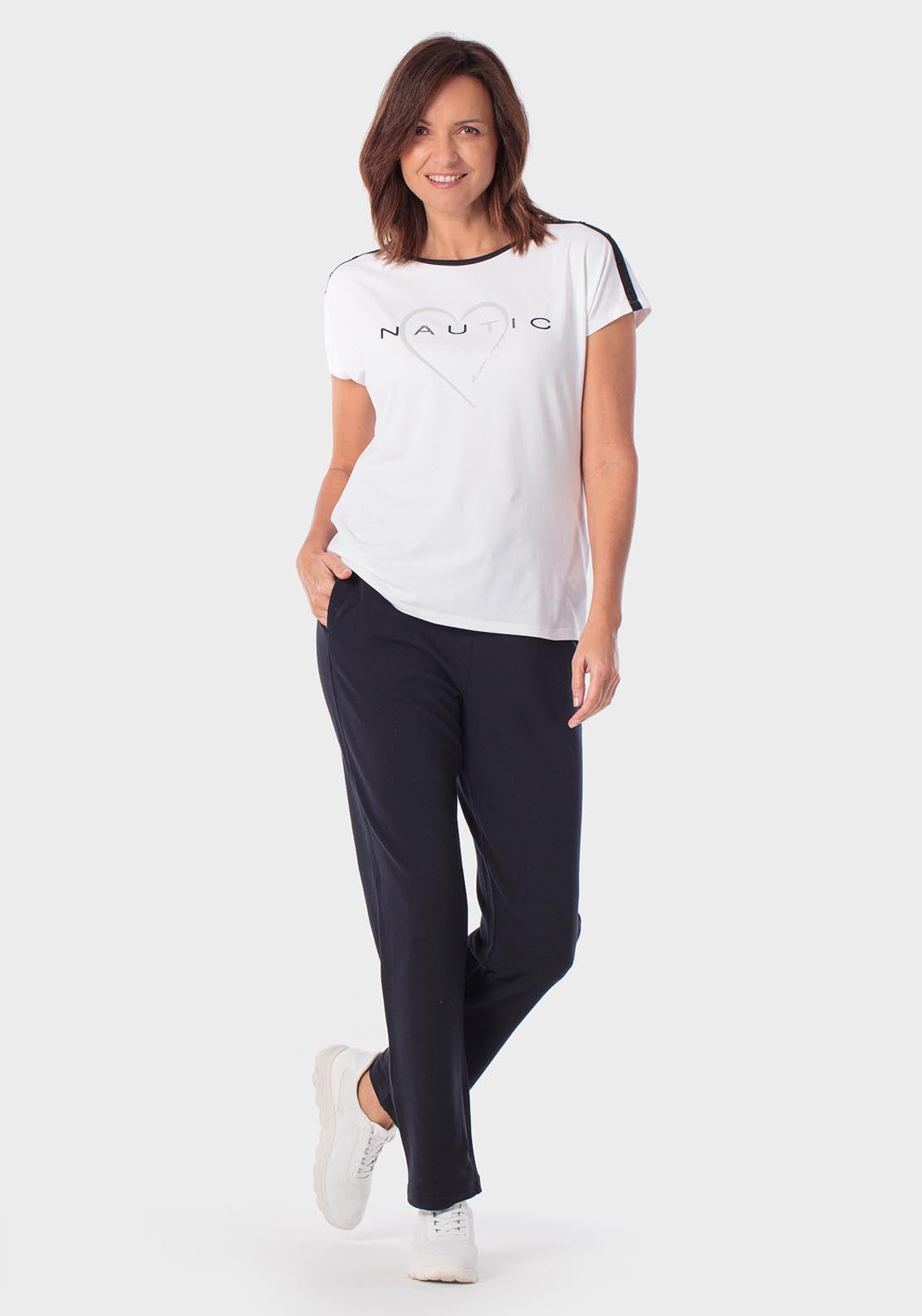 Sports T-Shirt - White Talc
