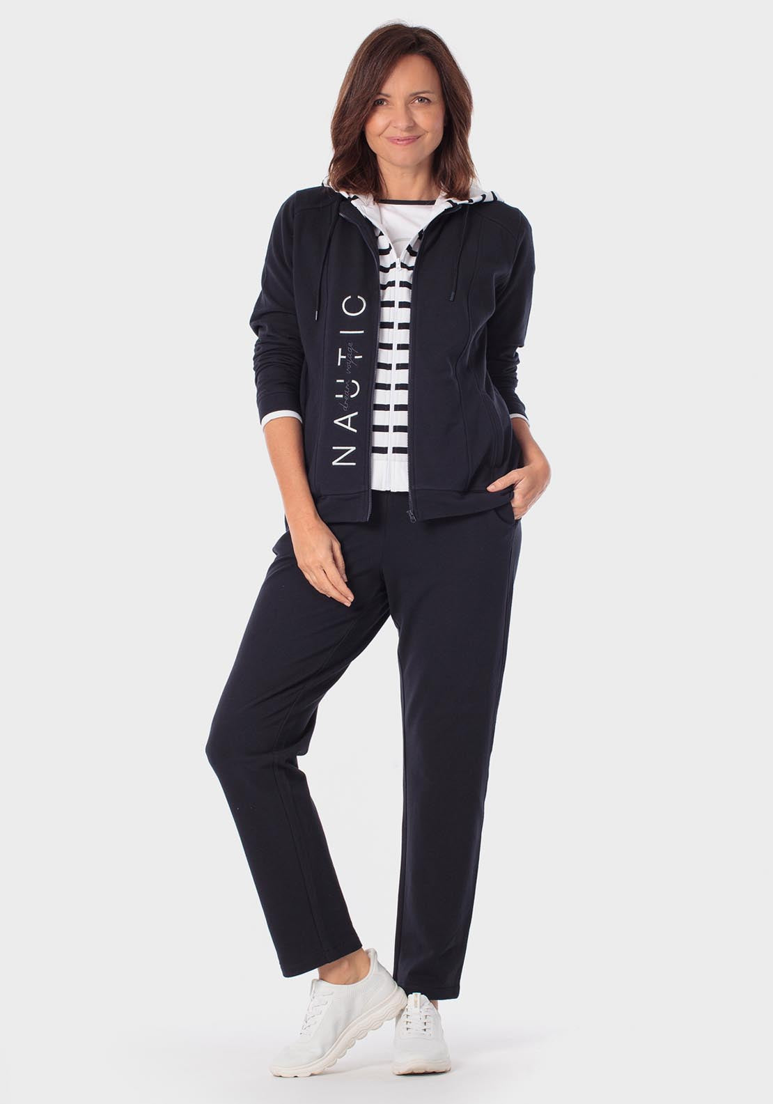 Double Layer Sports Jacket - Blue Navy