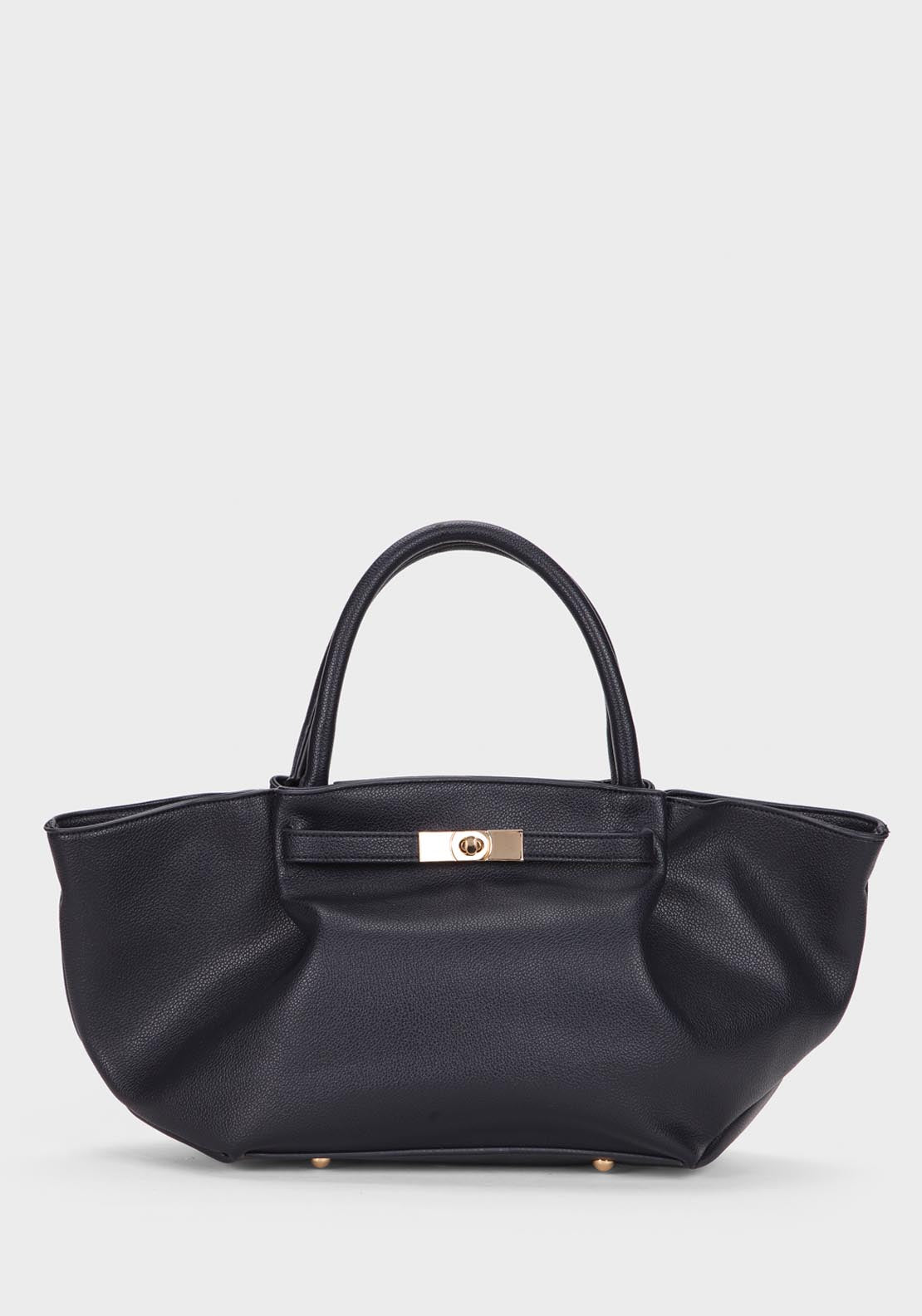 Tote Bag With Removable Shoulder Strap - Blue Navy