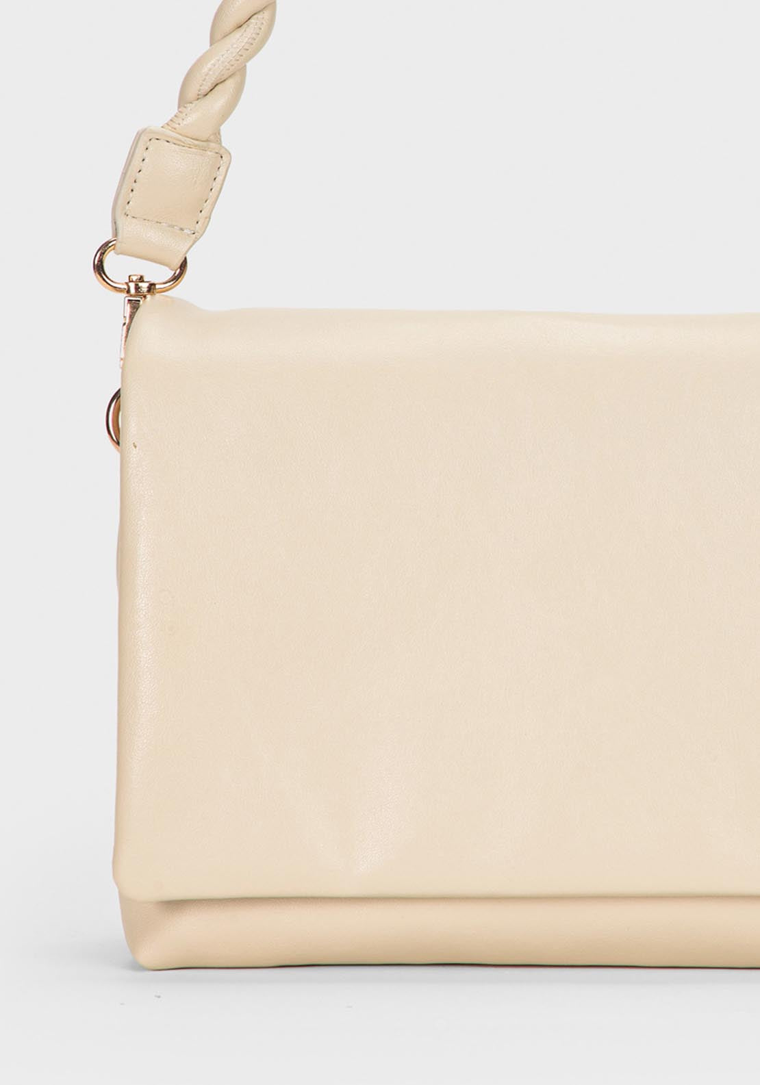 White Shoulder Bag - White Chalk