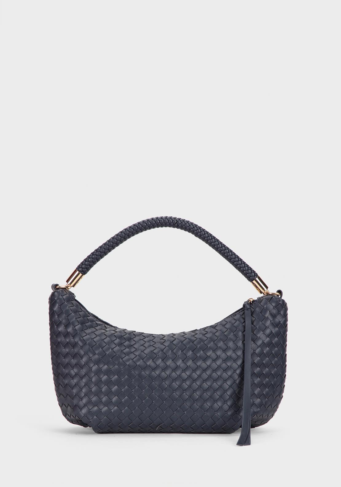 Braided Bag - Blue Navy