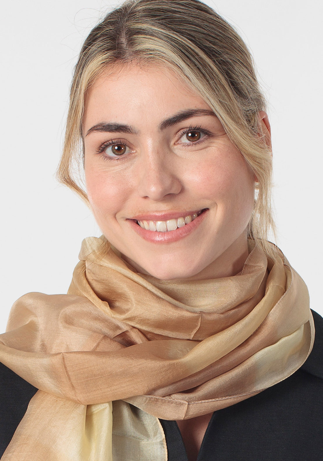 Shimmer Scarf - Beige