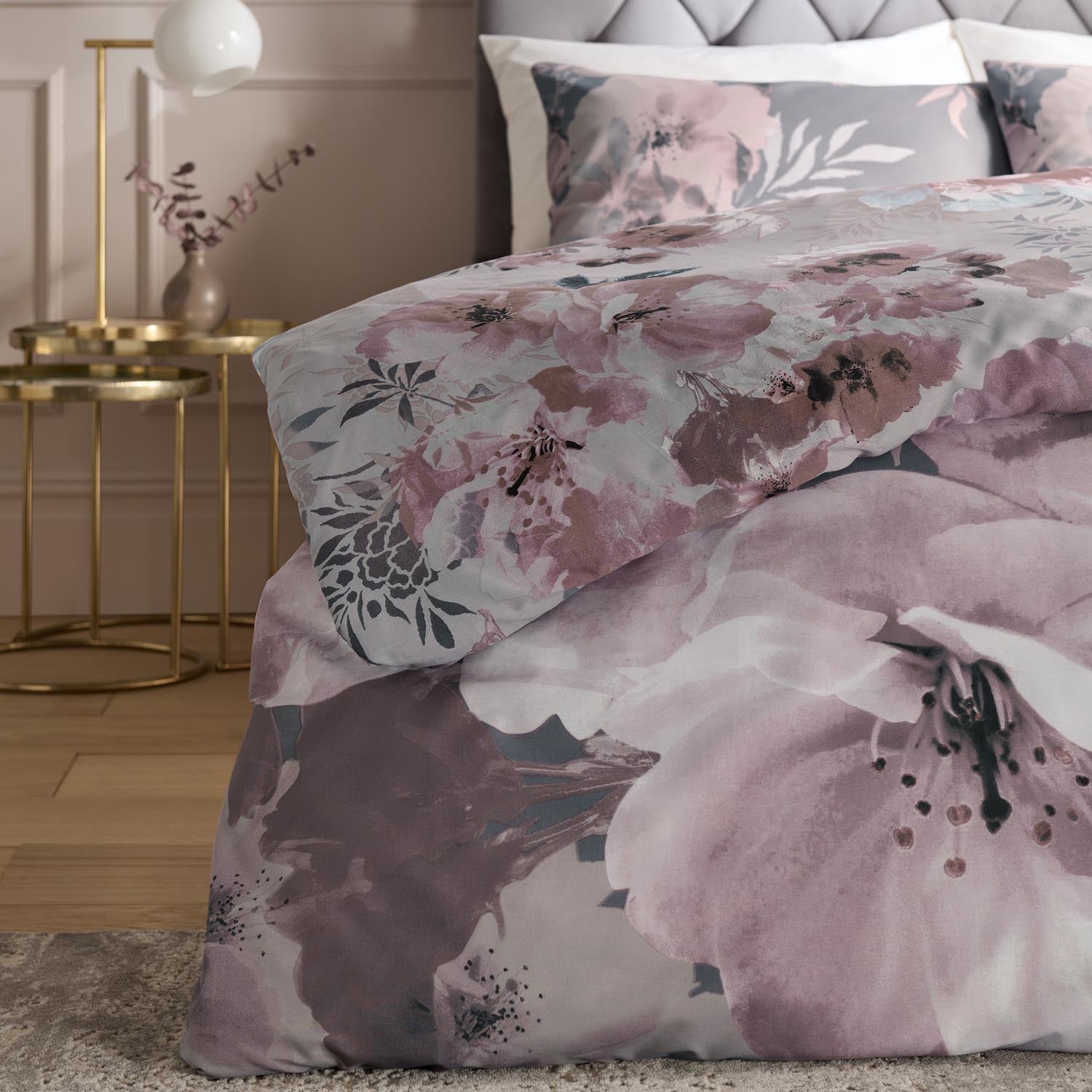 The Home Collection Statement Floral Reversible Duvet Cover Set 3 Shaws Department Stores