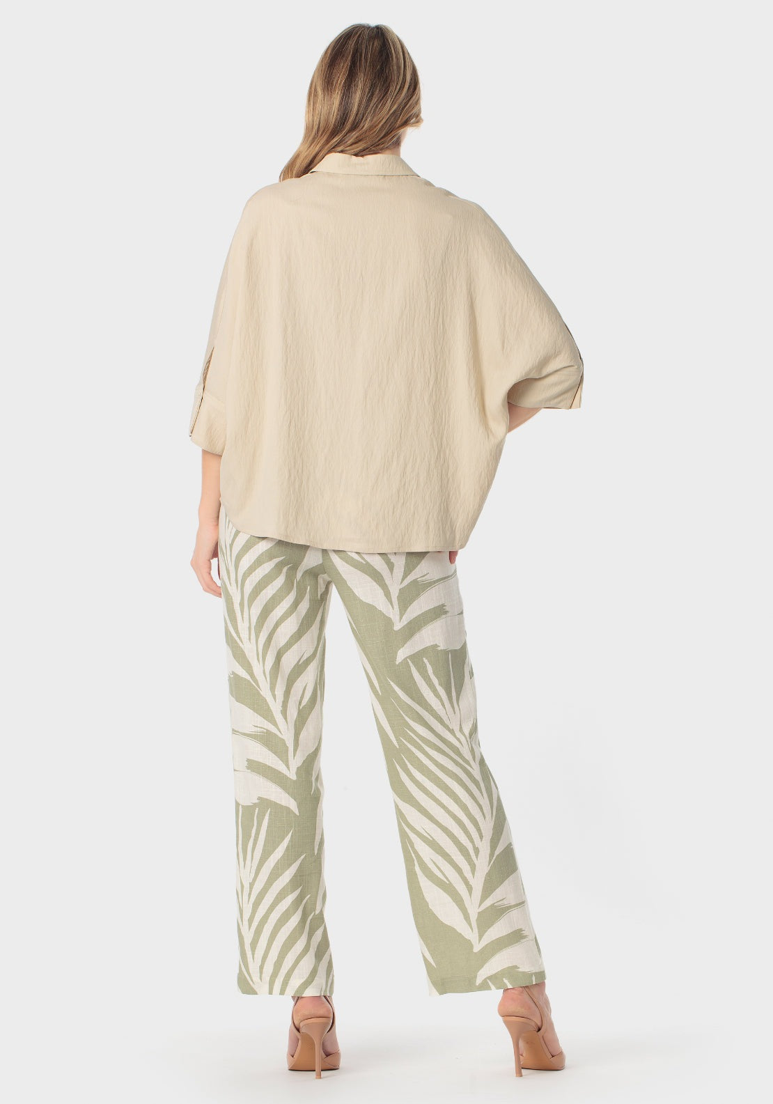 Printed Trousers - Yellow