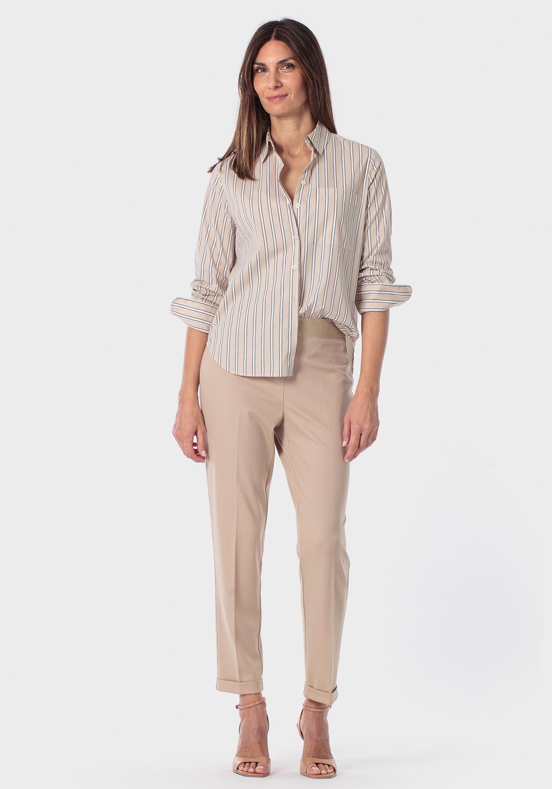 Ponte Di Roma Trousers - Beige