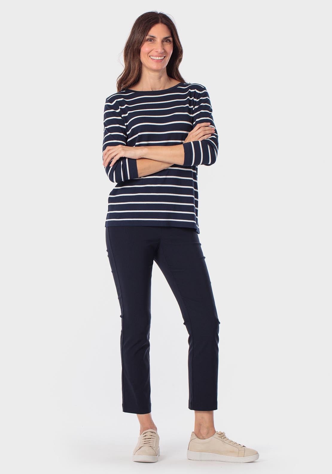 Bengaline Trousers - Blue Navy