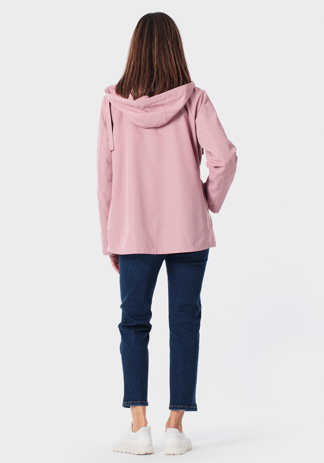 Parka With Hood - Pink