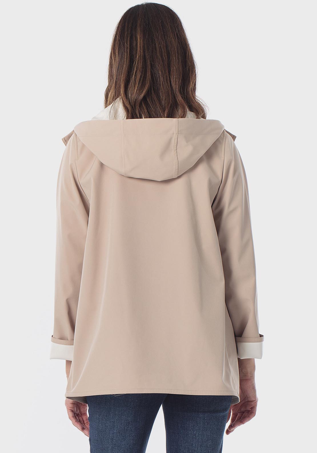 Hooded Parka - Beige