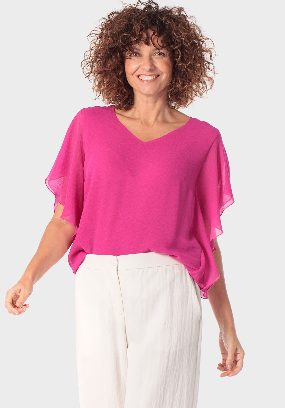 Fuchsia Top - Pink