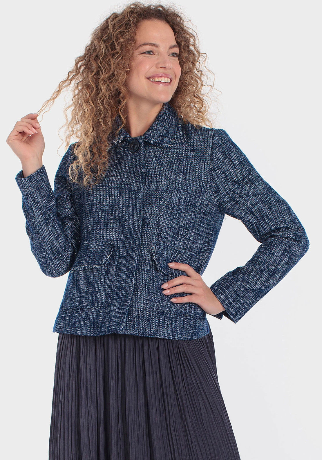 Navy Blue Jacket - Navy