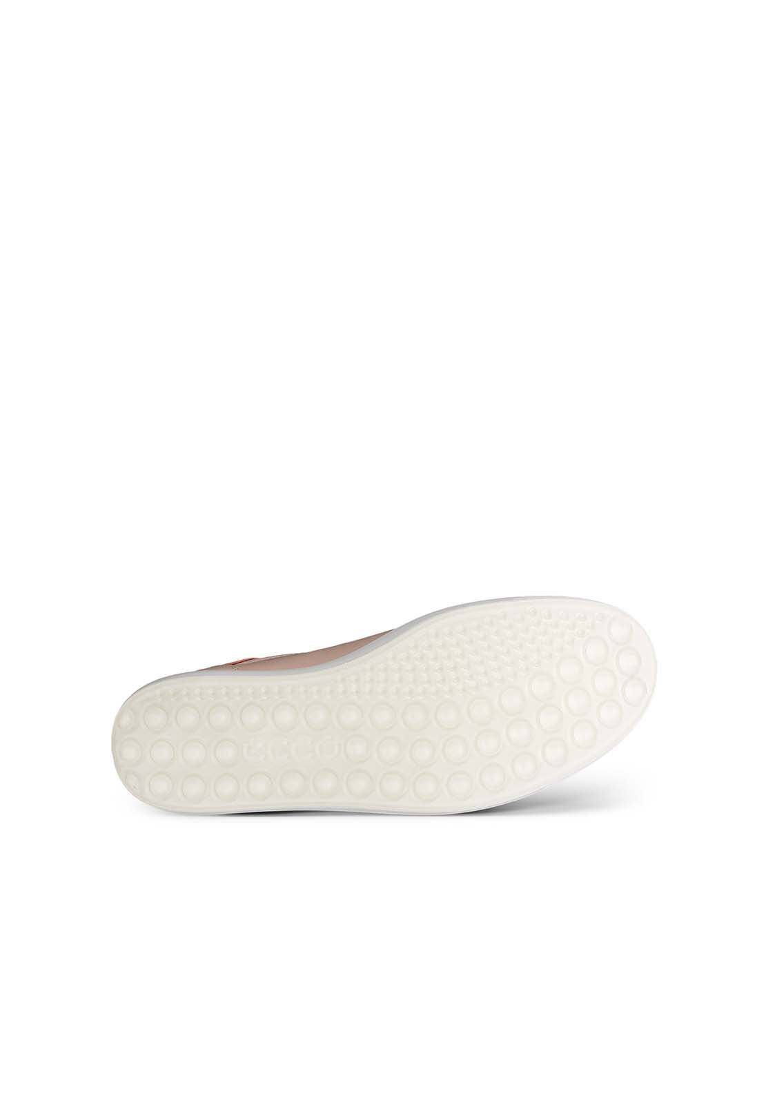 Ecco Soft 7 Easy Slip Lace shoe - Rose 2 Shaws Department Stores