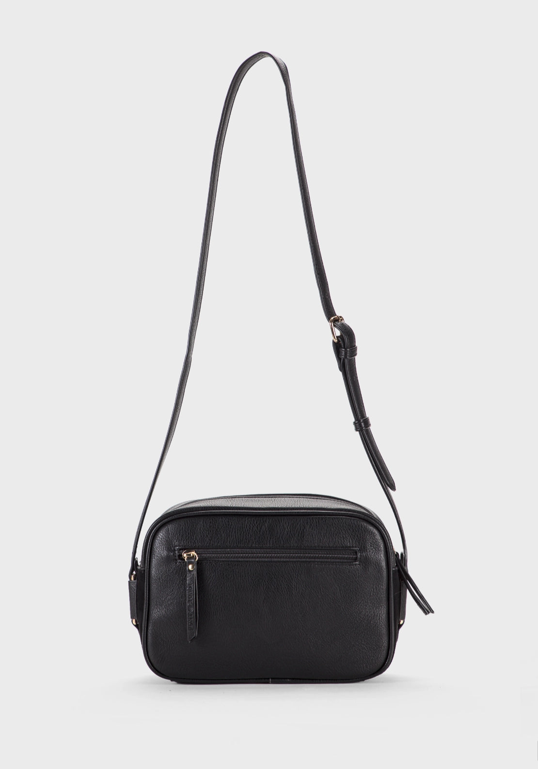 Diamond Crossbody Bag - Black