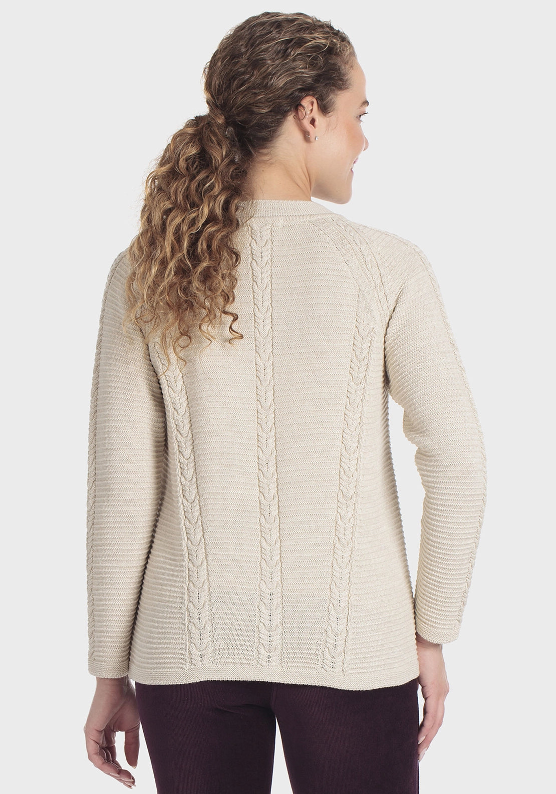 Jacket With Braids - Beige