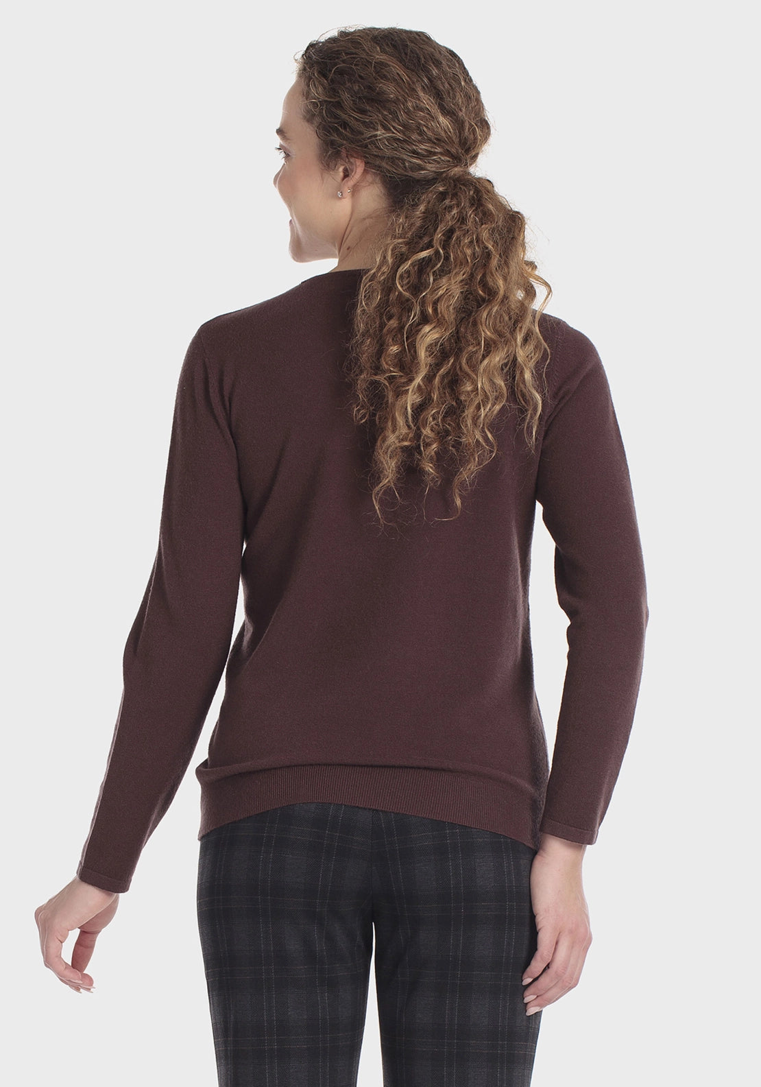 Rhinestone Fantasy Sweater - Brown