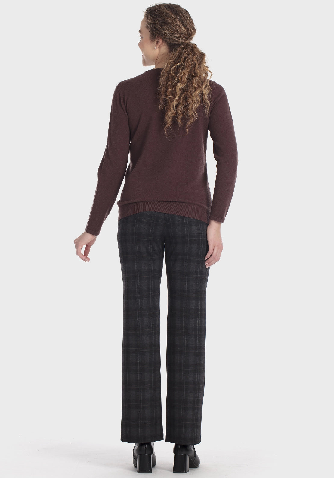 Rhinestone Fantasy Sweater - Brown