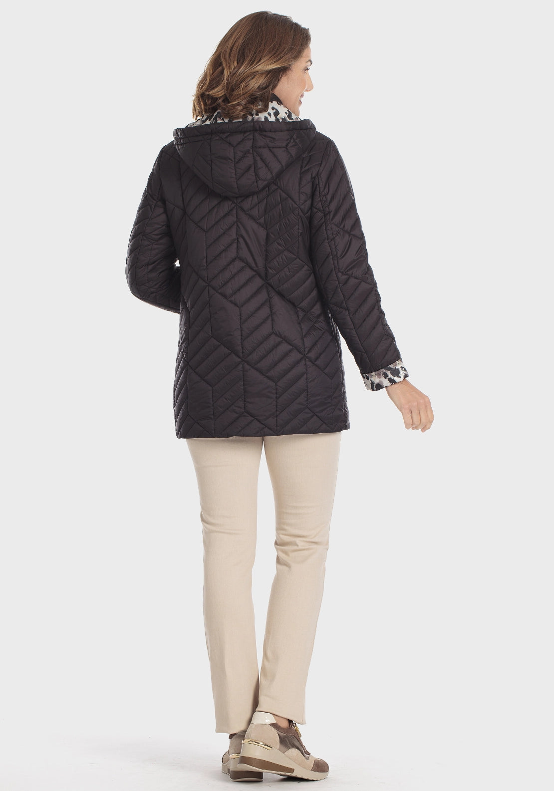Parka With Hood - Black