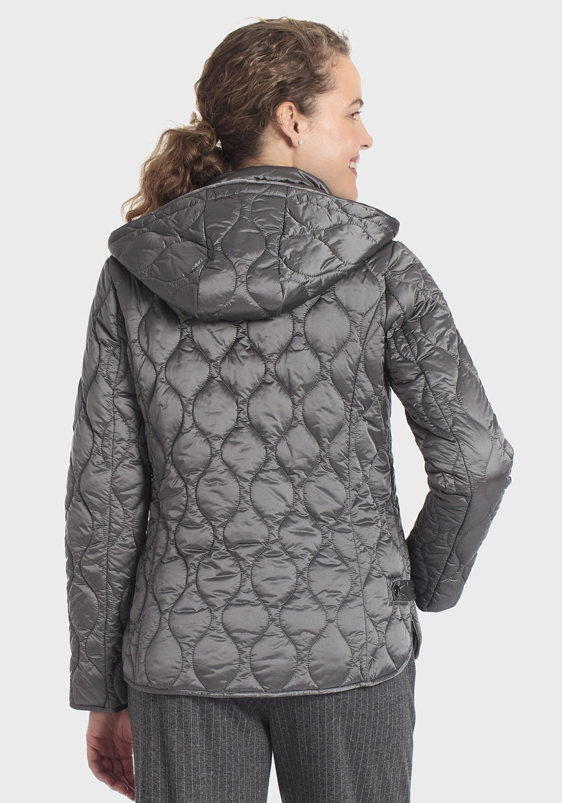 Parka With Hood - Grey