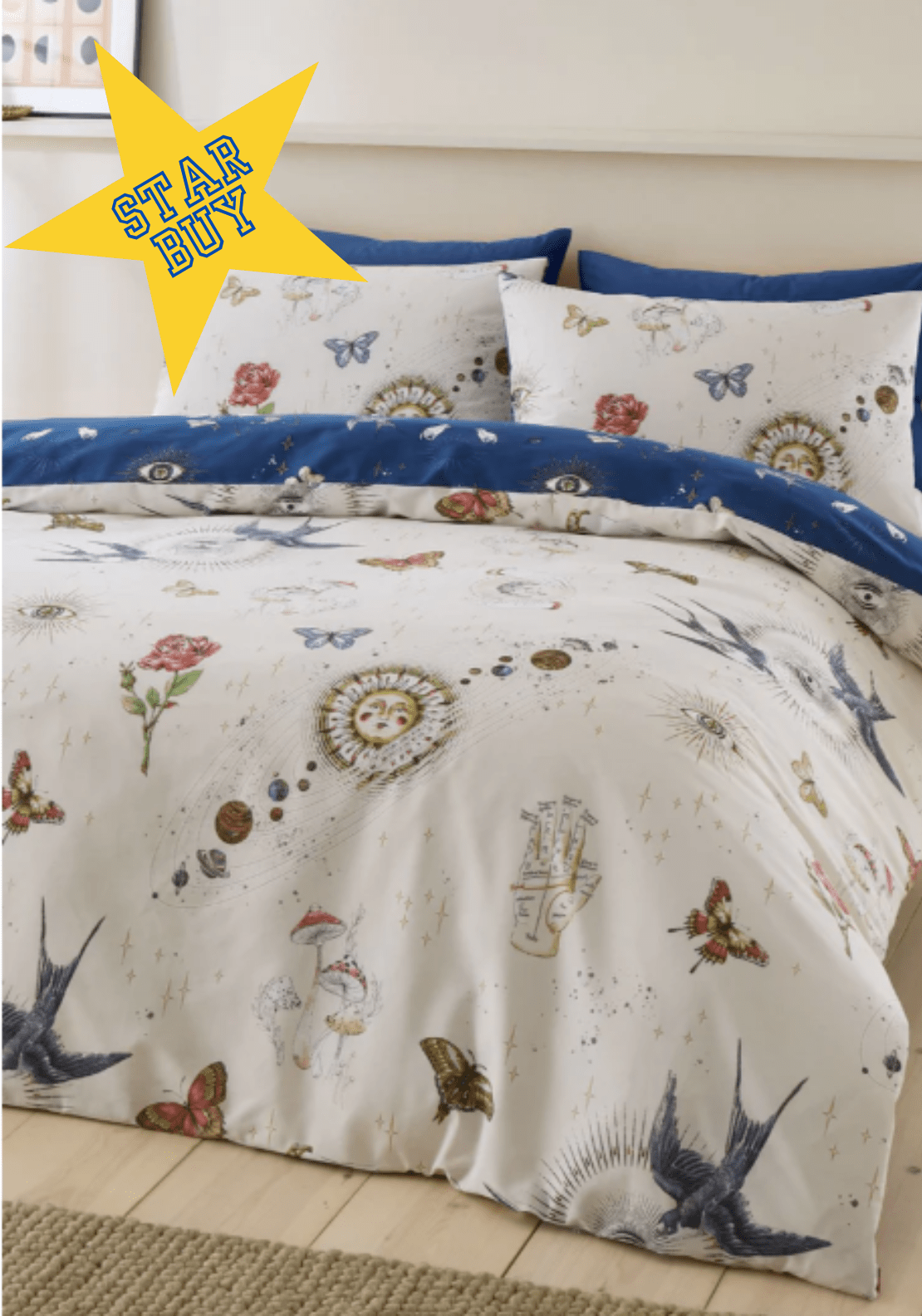 Sassy B Astrology Reversible Duvet Cover Set - Multi 1 Shaws Department Stores