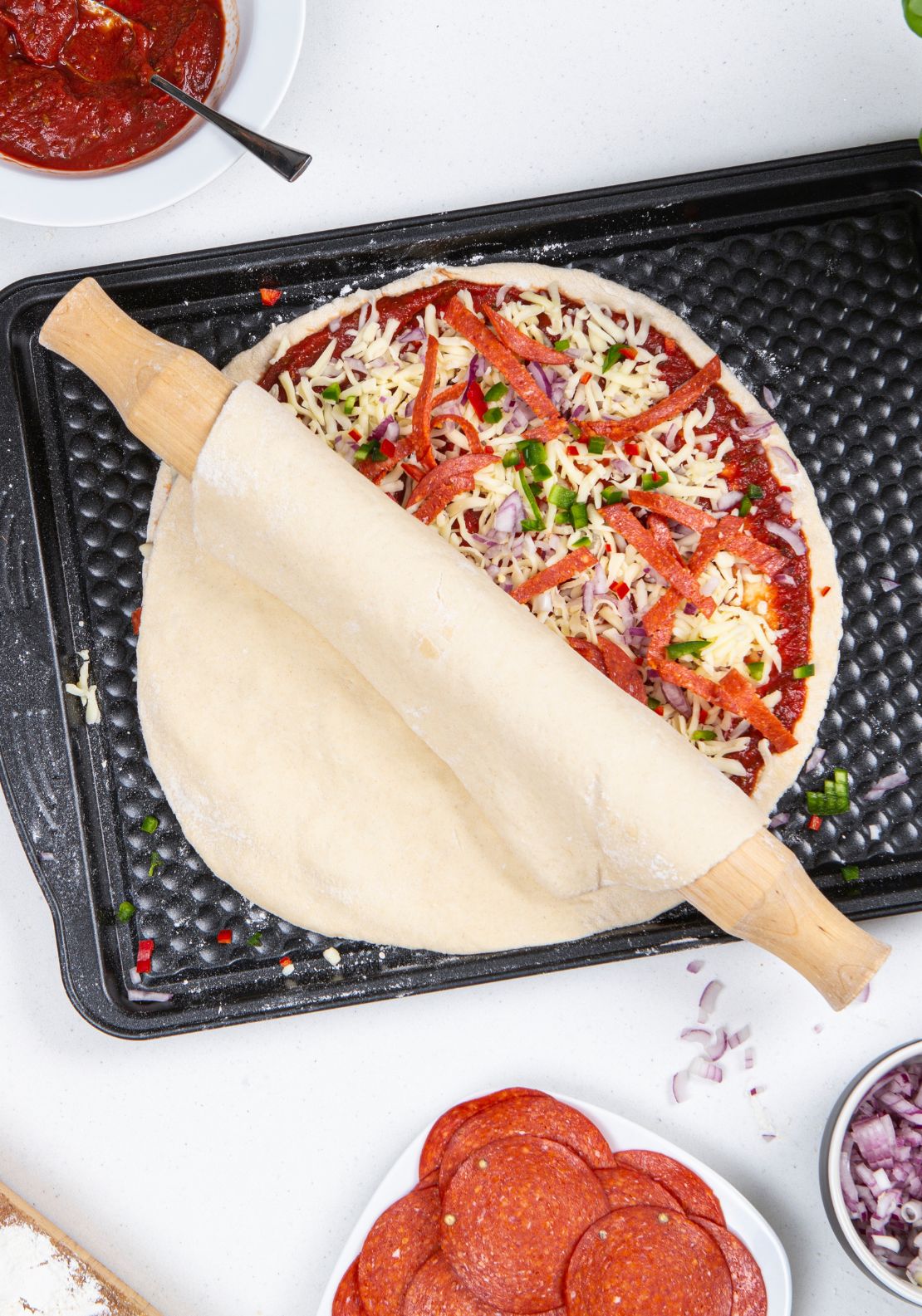 Prestige Non Stick Carbon Steel Baking Oven Tray 30cm x 40cm 3 Shaws Department Stores