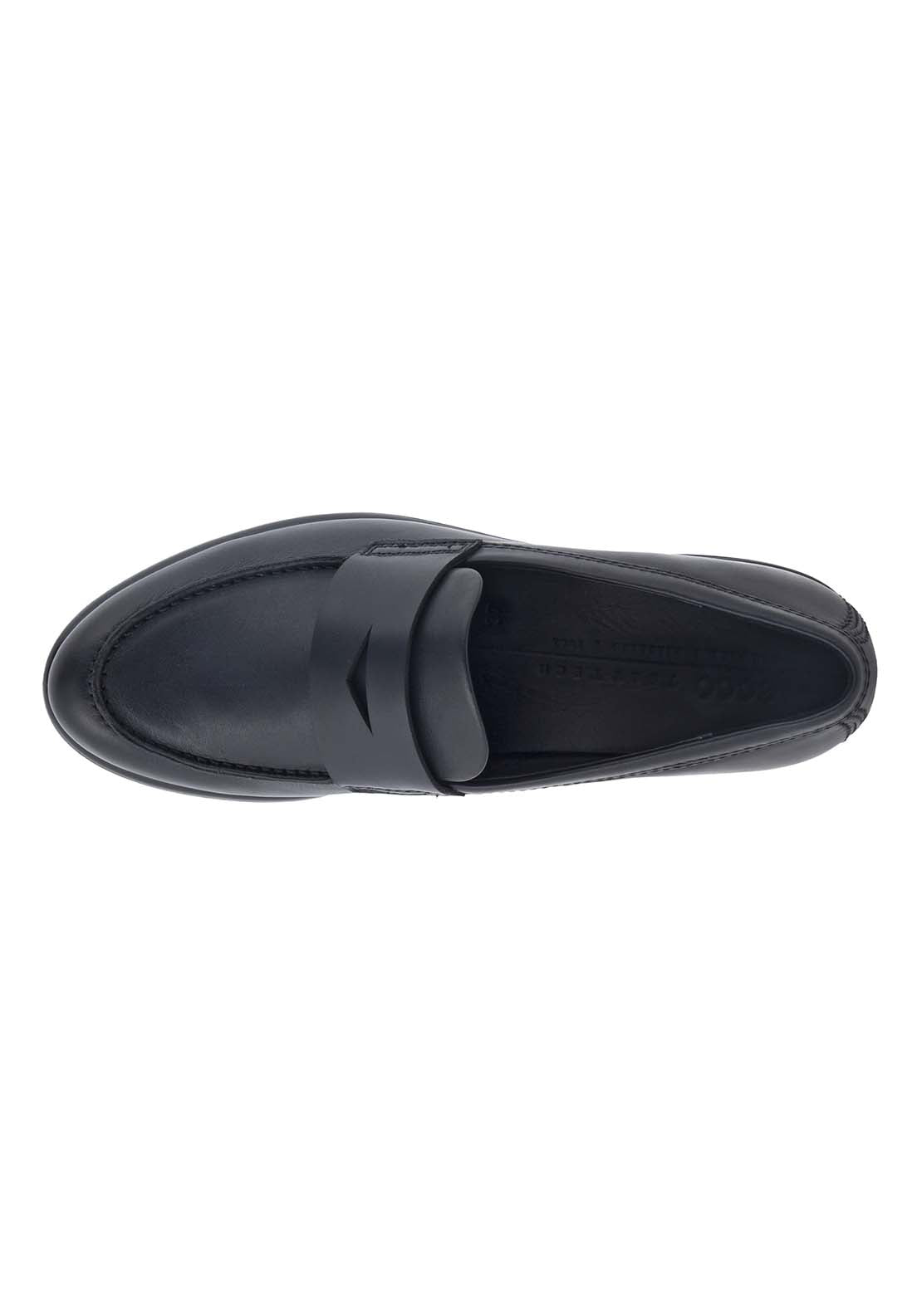 Ecco Modtray Loafer Slip On - Black 2 Shaws Department Stores