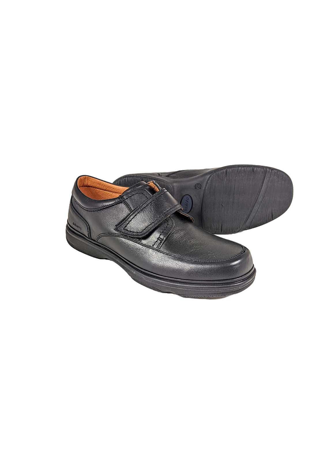 Dubarry Braston Velcro Shoe - Black 2 Shaws Department Stores