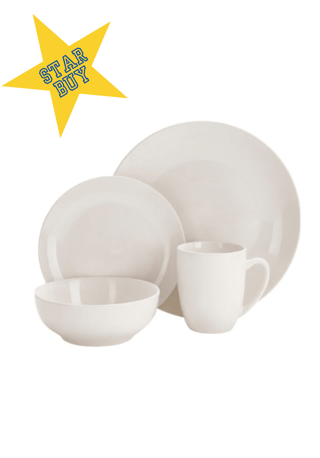 The Home Collection Dinner Set Of 16 Pieces - Porcelain 1 Shaws Department Stores