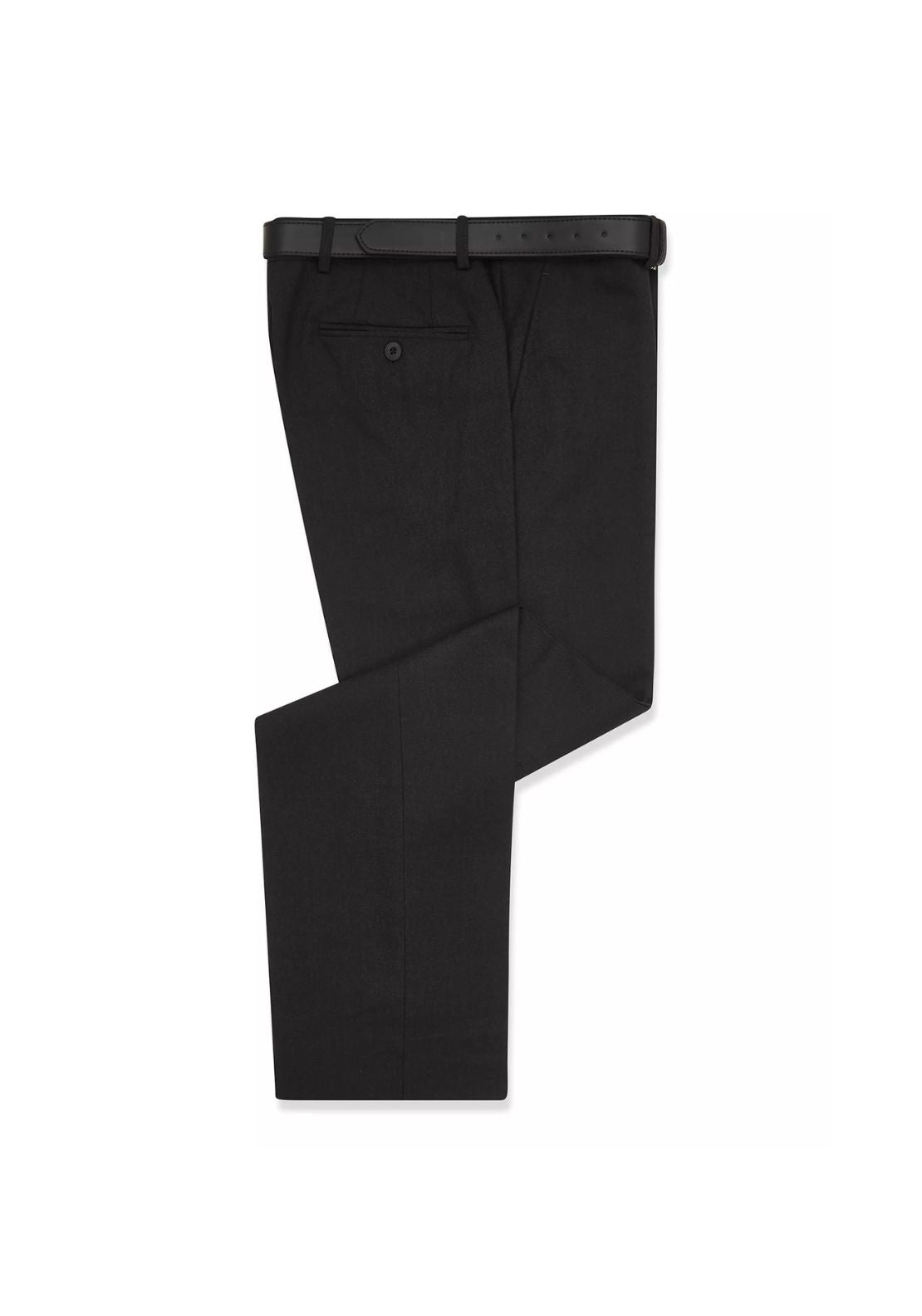 Daniel Grahame San Remo Plain Trousers - Grey 1 Shaws Department Stores