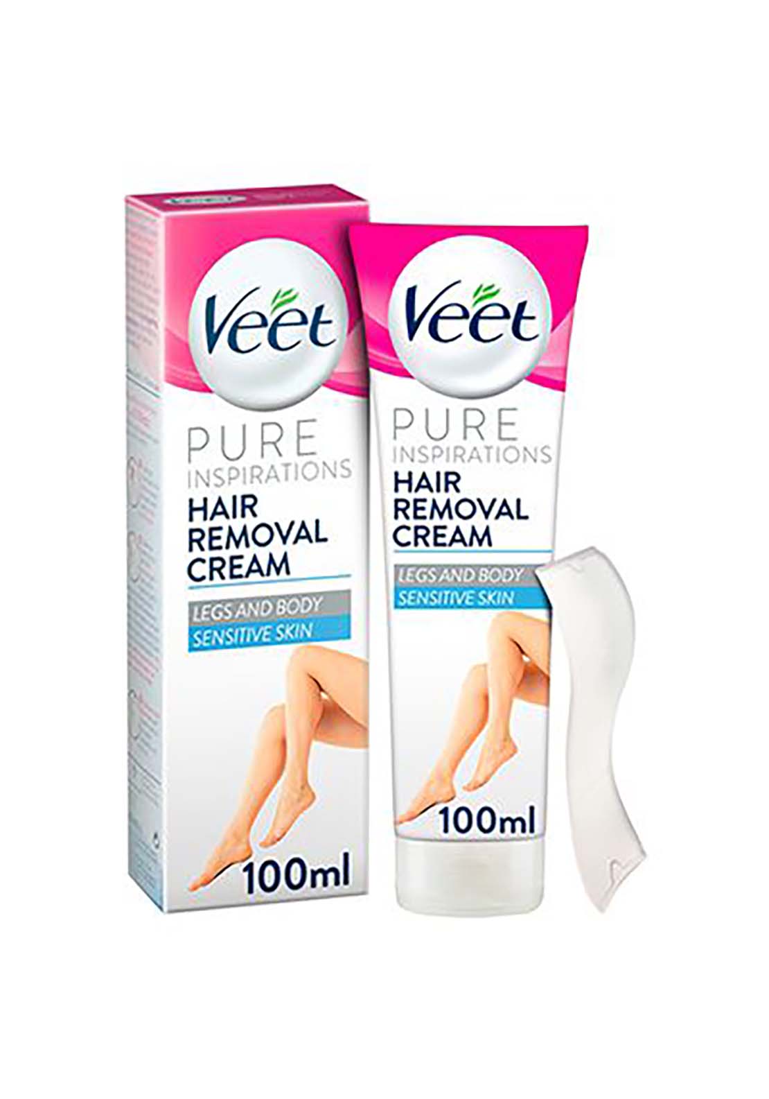 Veet Hair Removal Cream, Legs & Body, Sensitive Skin 1 Shaws Department Stores