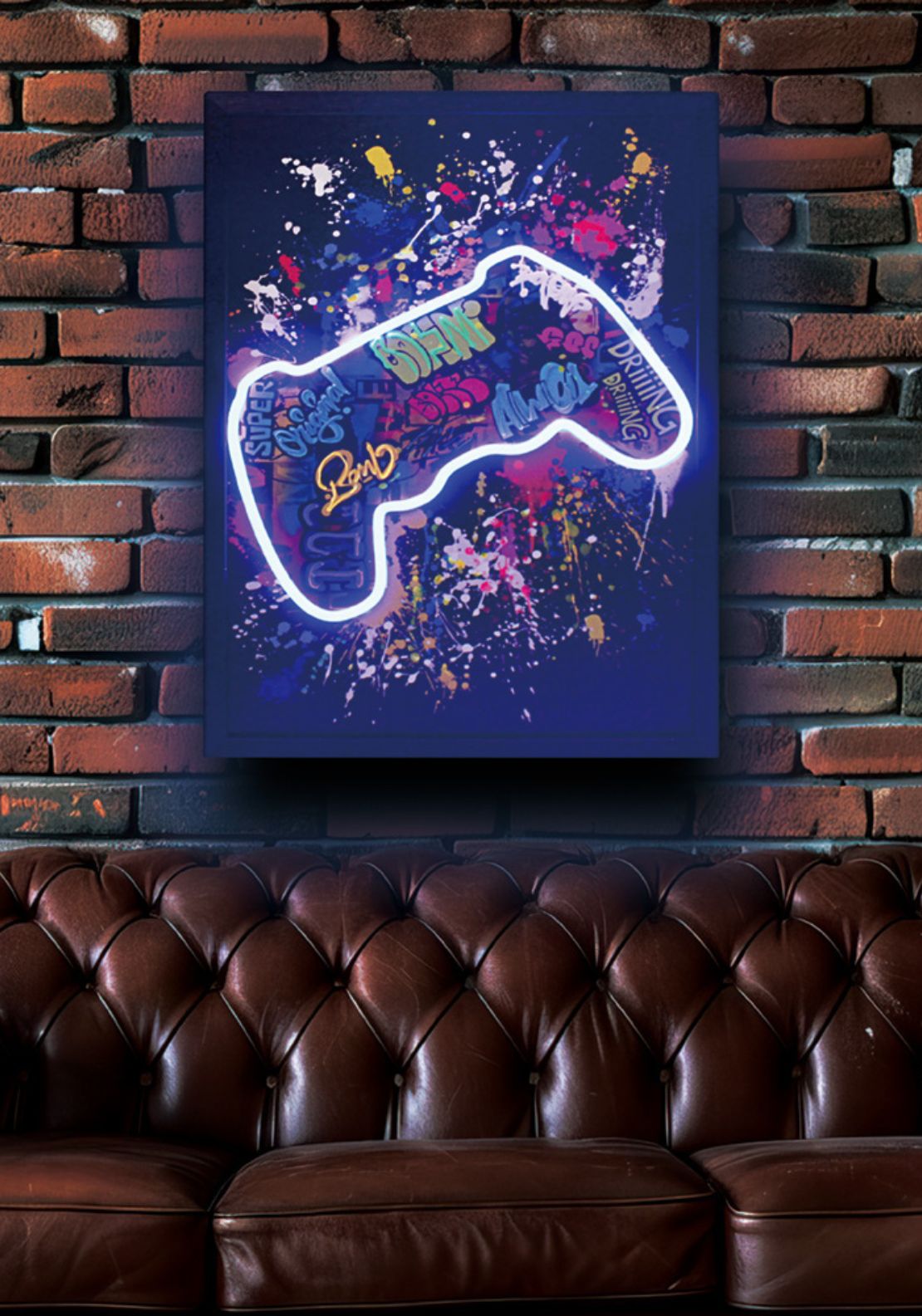Wall Art Gamer Boy - Multi