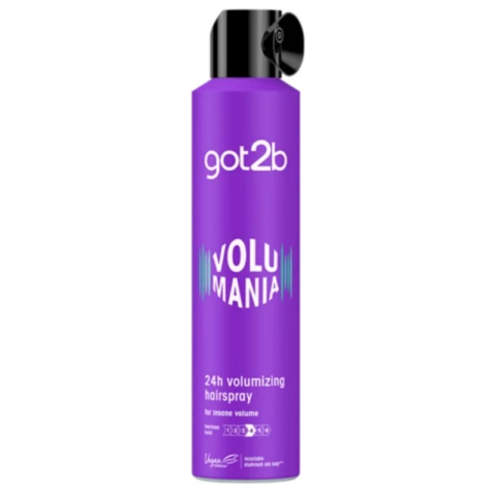 Schwarzkopf Got 2 Be Volumania Hairspray 300ml 1 Shaws Department Stores
