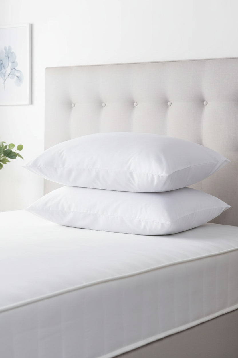 Slumberdown Sweet Dreams Pillow Pair - White 5 Shaws Department Stores