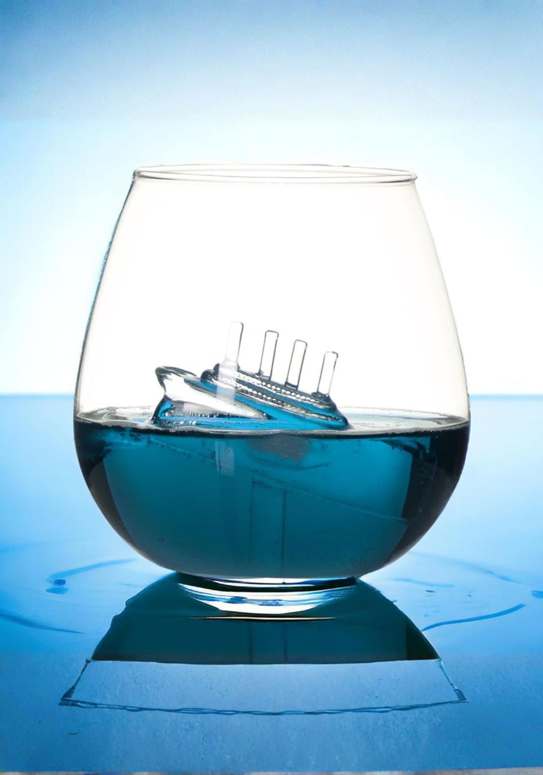 The Home Collection Ship In A Glass - Clear 1 Shaws Department Stores