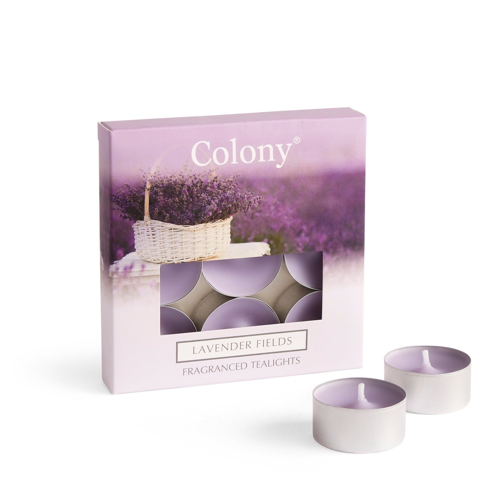 Wax Lyrical Tealights Lavender Fields 9 Pack 2 Shaws Department Stores