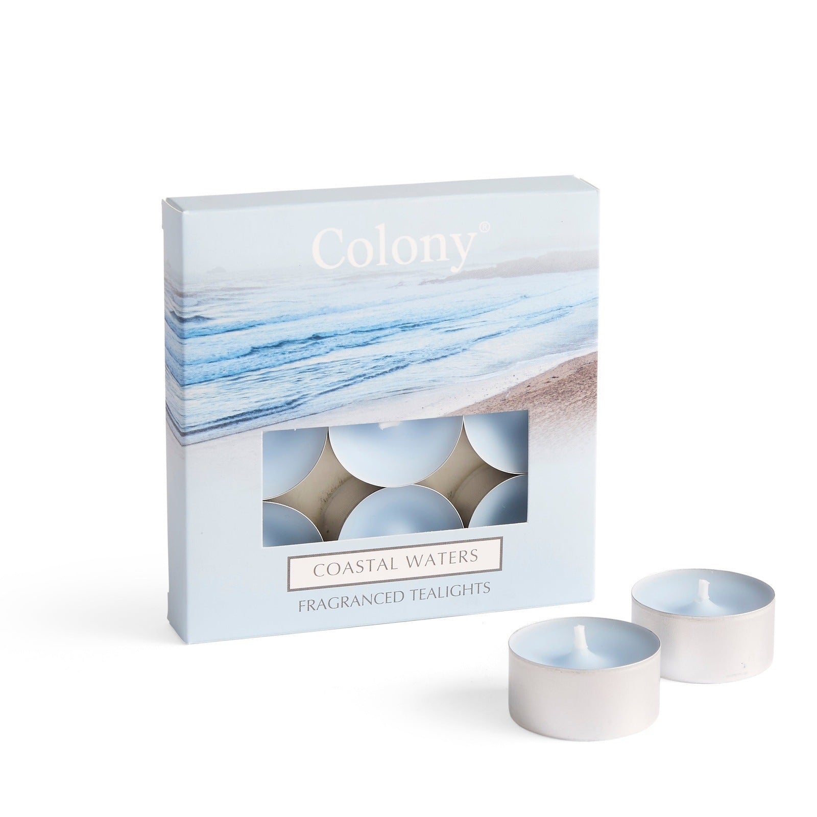 Wax Lyrical Tealights Coastal Waters 9 Pack 2 Shaws Department Stores