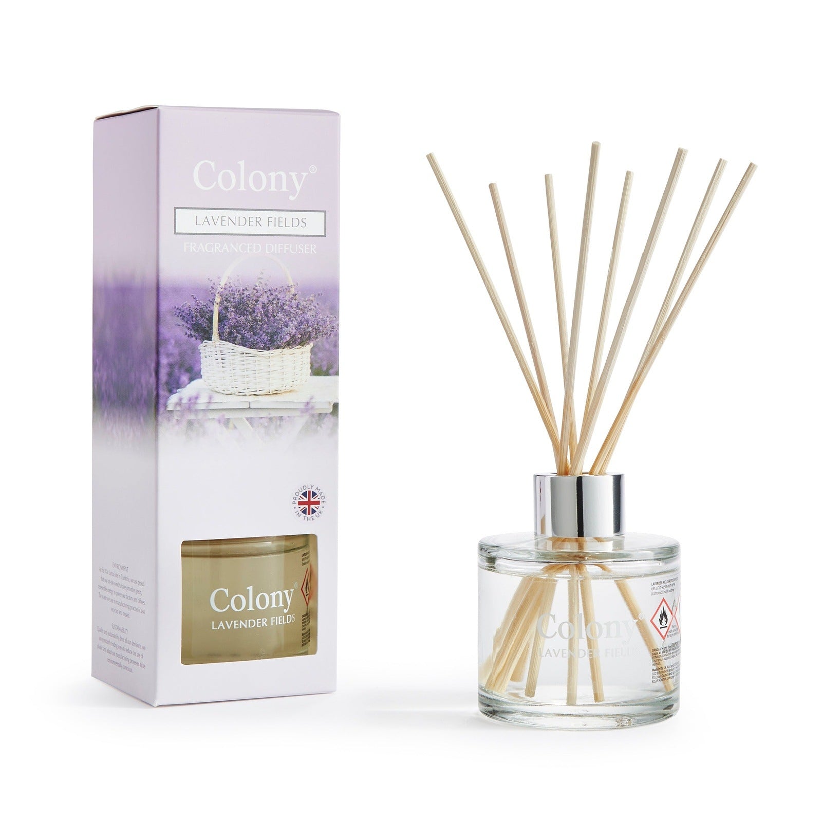 Wax Lyrical Reed Diffuser Lavender Fields 100ml 3 Shaws Department Stores
