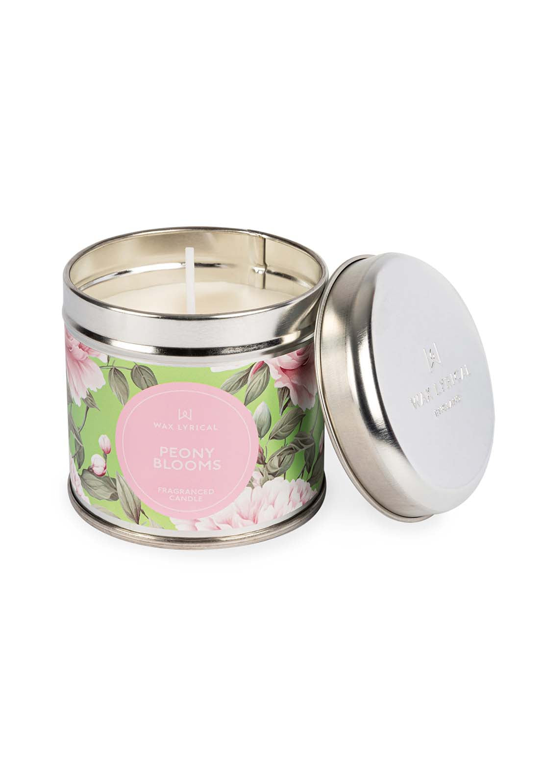 Wax Lyrical Tin Peony Bloom Candle 1 Shaws Department Stores