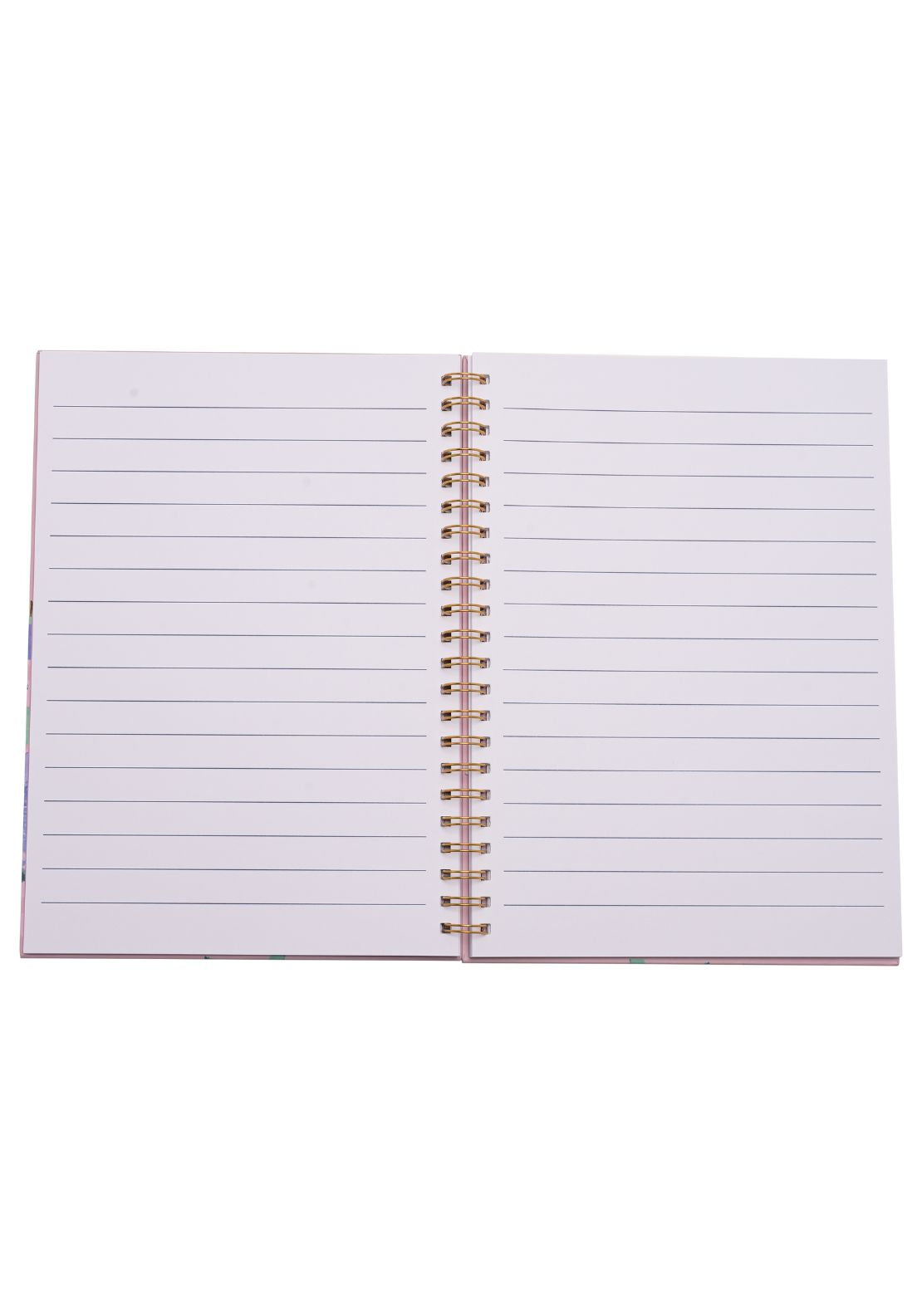 Flower Design Spiralbound Notebook A4 - Leopard