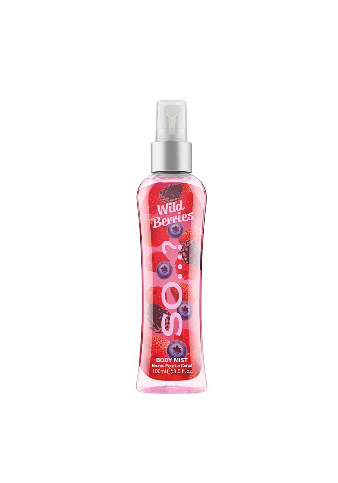 So So…? Wild Berries Body Mist 100ml 1 Shaws Department Stores