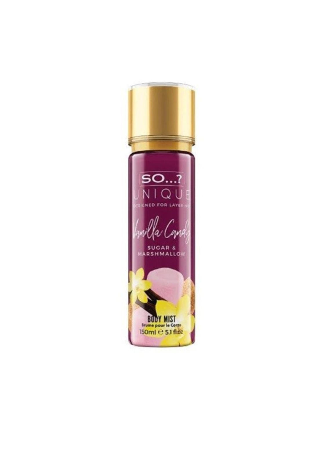 So Unique Vanilla Candy Body Mist 150ml 1 Shaws Department Stores