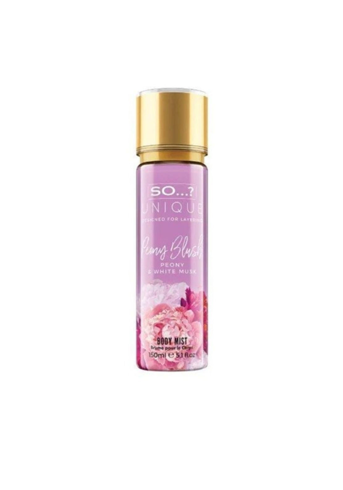 So Unique Peony Blush Body Mist 150ml 1 Shaws Department Stores