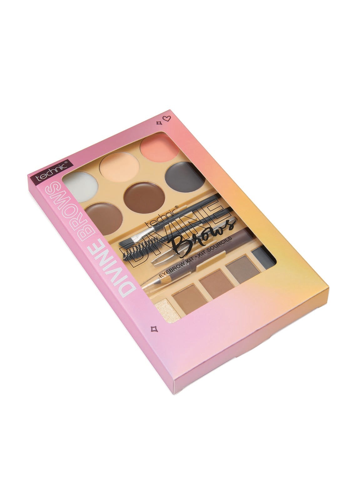 Eyebrows Palette Divine Brows Set of 5 - Multi