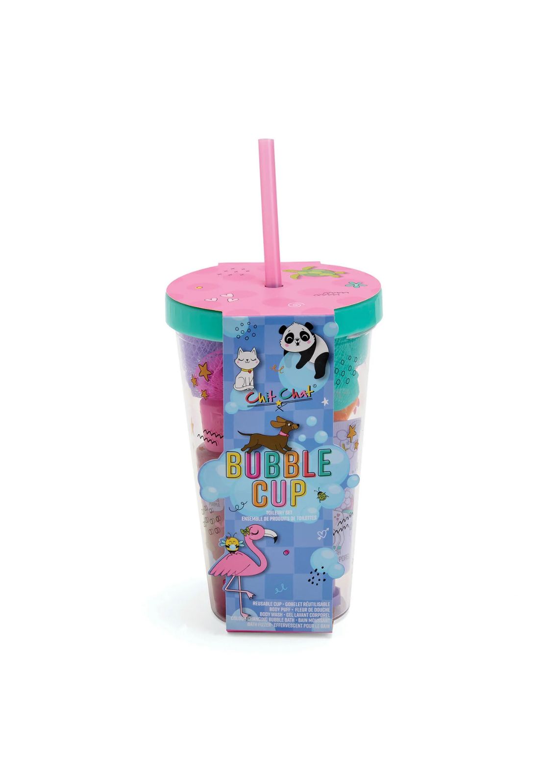 Body Wash Bubble Cup Set of 5 - Multi