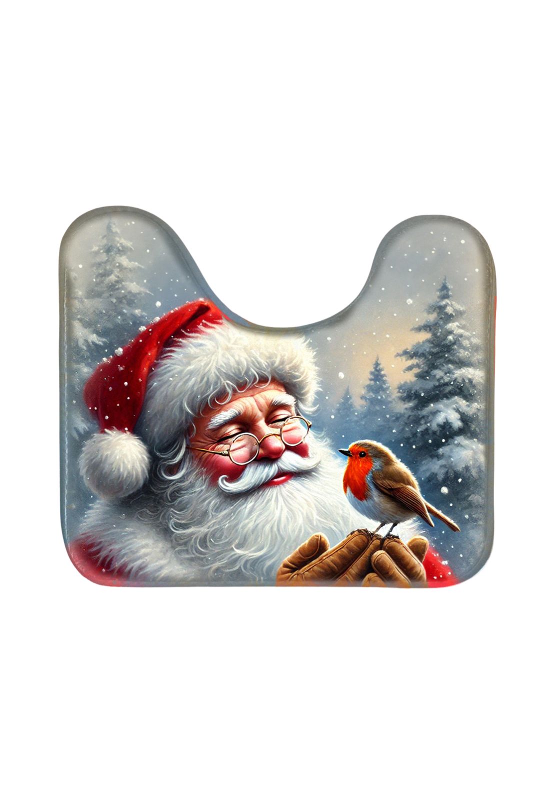 The Home Collection Floral Christmas Bath Set - Red 5 Shaws Department Stores