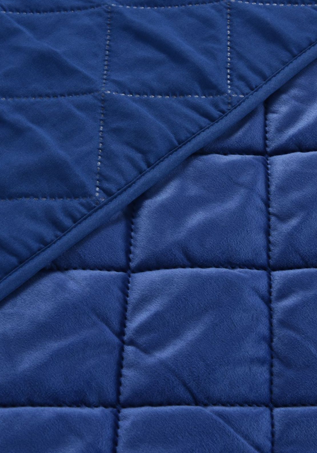 The Home Collection Velvet Pinsonic Throw - Blue 2 Shaws Department Stores