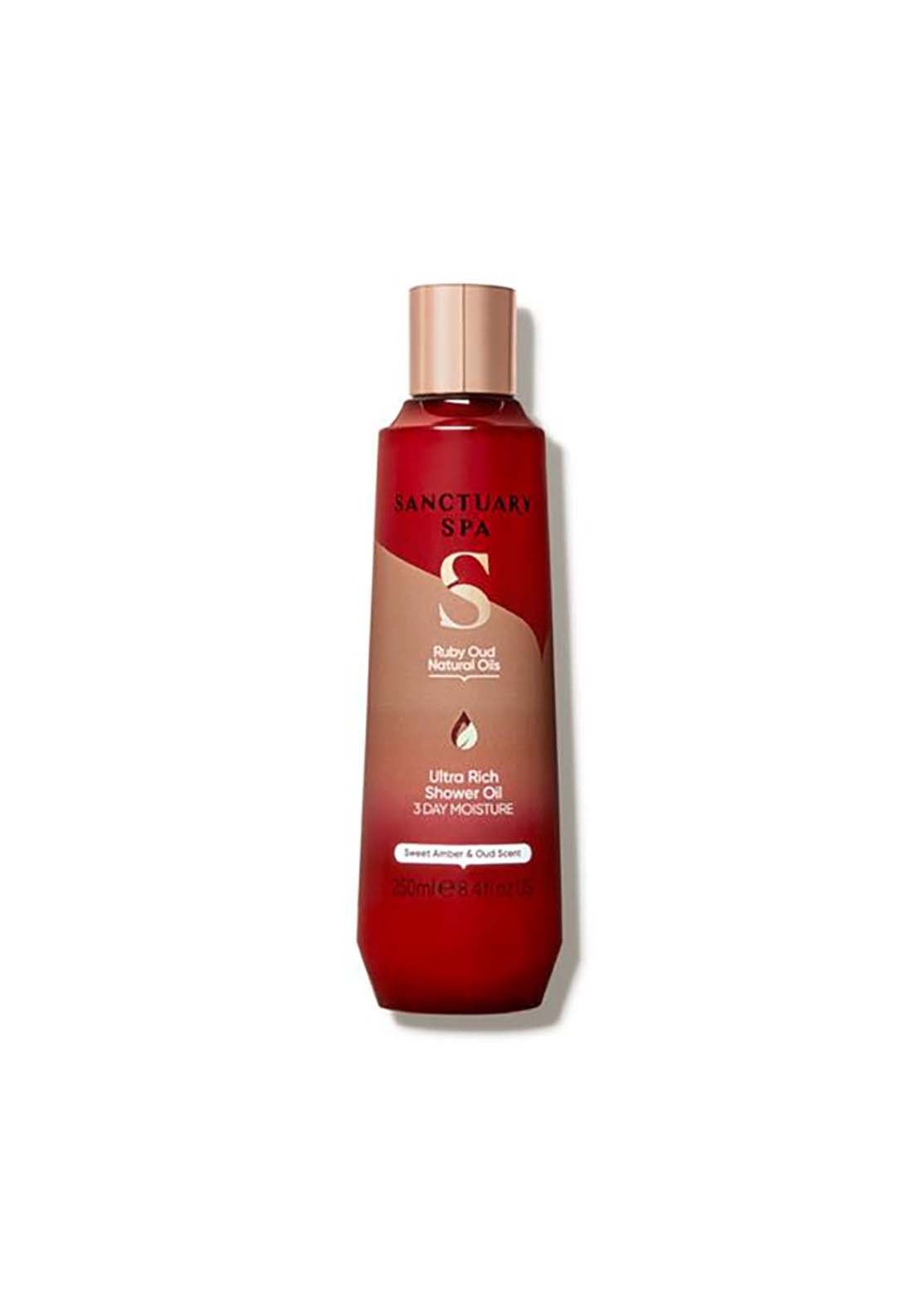Sanctuary Spa Ruby Oud Shower Oil 1 Shaws Department Stores