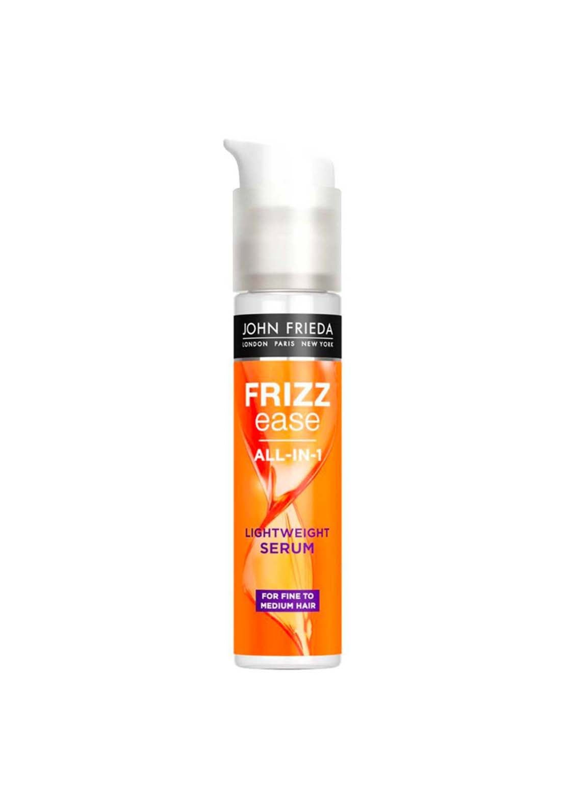John Frieda Frizz Ease All In One Lightweight Hair Serum 50ml 1 Shaws Department Stores
