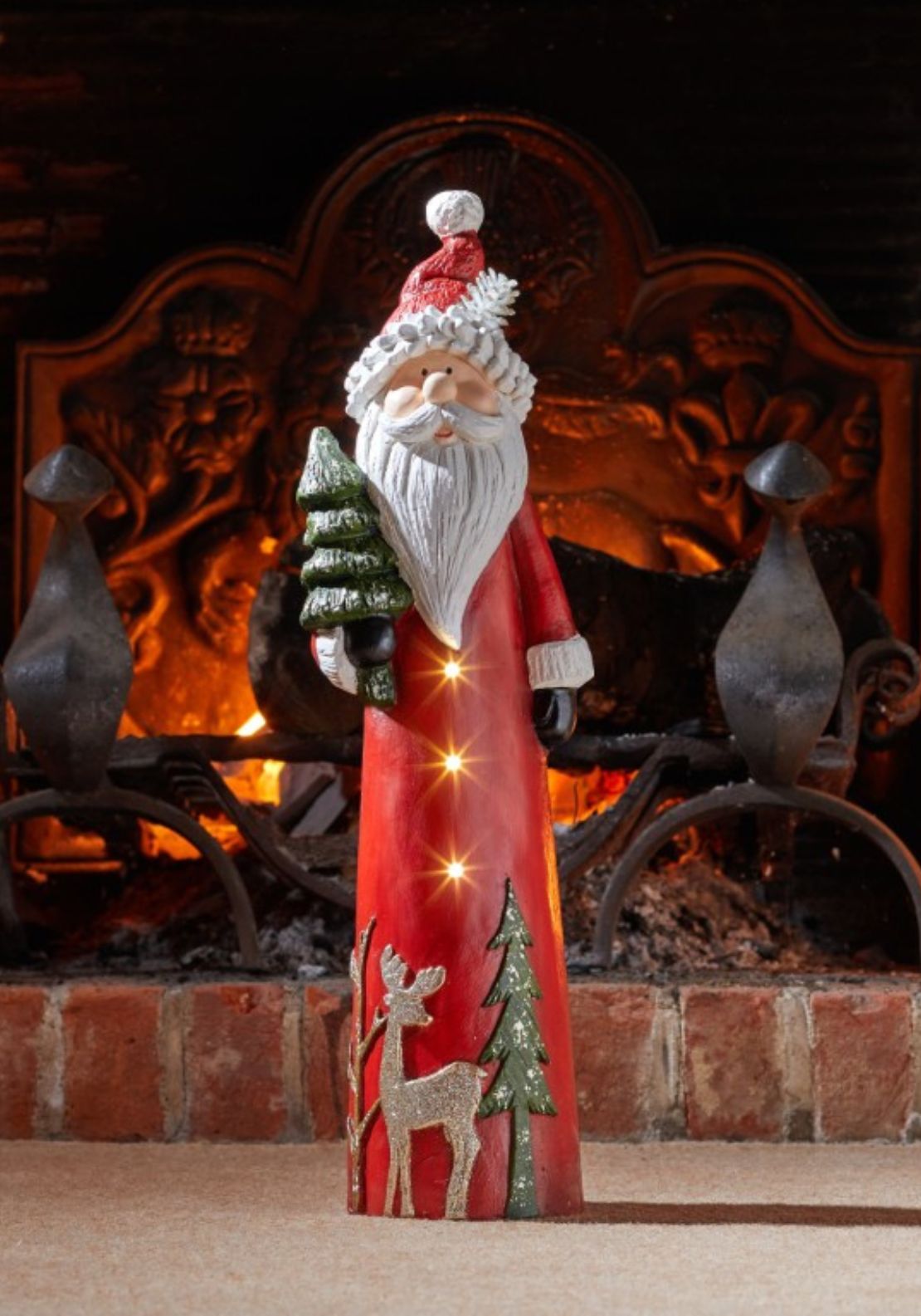 The Home Christmas Yule Santa 2 Shaws Department Stores