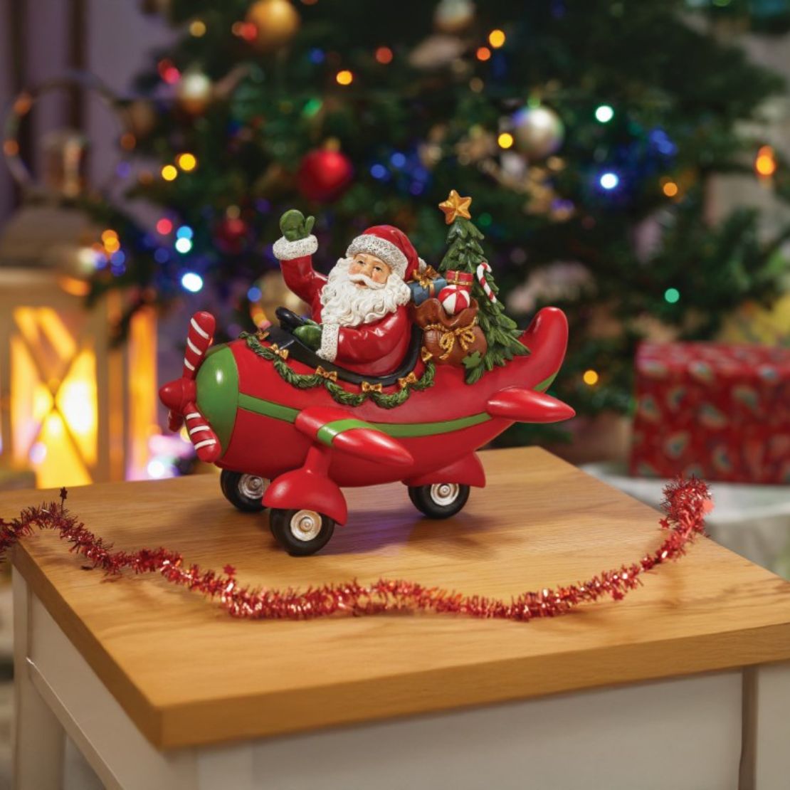 The Home Christmas Santa Airways Decoration 2 Shaws Department Stores