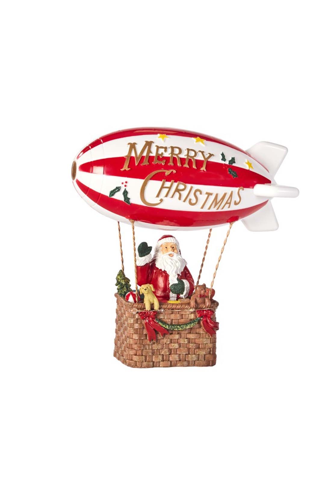 The Home Christmas Flying Santa Scene 1 Shaws Department Stores