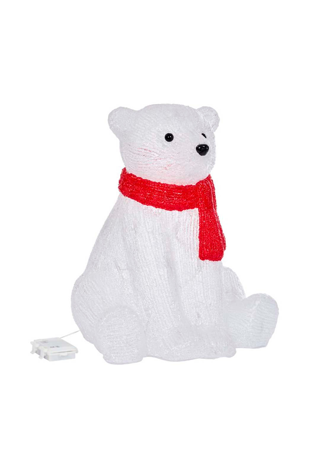The Home Christmas InLit Ice Polar Bear 1 Shaws Department Stores